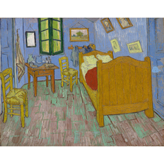 The Bedroom - Gogh - Western Painting - Famous Paintings - Canon