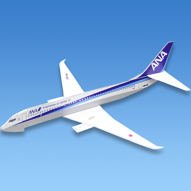 ANA ボーイング737-800 紙飛行機 - ANA - 企業・団体コラボ