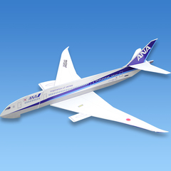 ANA ボーイング787-8 紙飛行機 - ANA - 企業・団体コラボ 