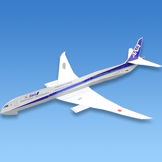 ANA B777 窓材 CAさんキーホルダー - 航空機