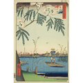 名所江戸百景 駒形堂吾嬬橋 - 歌川広重 - 日本画 - 名画 - Canon