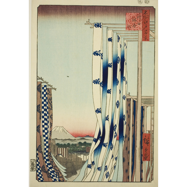 名所江戸百景 神田紺屋町 - 歌川広重 - 日本画 - 名画 - Canon Creative Park