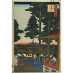 芳年｢東京開化狂画名所 道灌山｣ | 山田書店美術部オンラインストア
