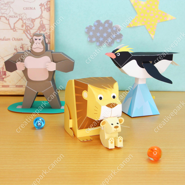 papermau on X: The Gorilla - A Miniature Moving Paper Toy - by Keisuke  Saka #ペーパークラフト #papercraft #papermodel #papermau #bastelbogen #papiermodell  #papírovýmodel #papertoy #kids    / X