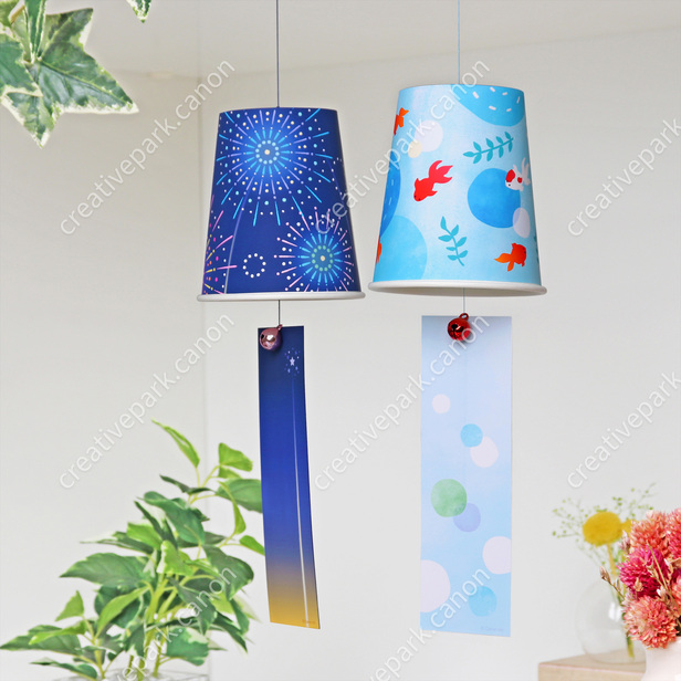 紙コップ風鈴（サマー） - かんたんシリーズ - おもちゃ