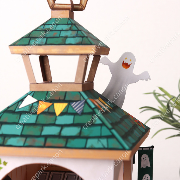 Miniature world (Café) - Play - Educational - Paper Craft - Canon