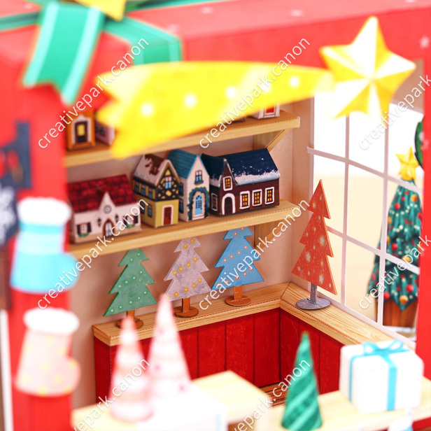 Miniature world (Café) - Play - Educational - Paper Craft - Canon