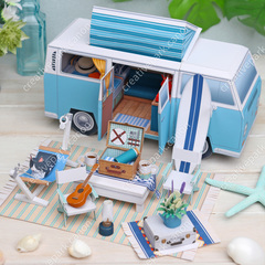 Miniature world (Café) - Play - Educational - Paper Craft - Canon