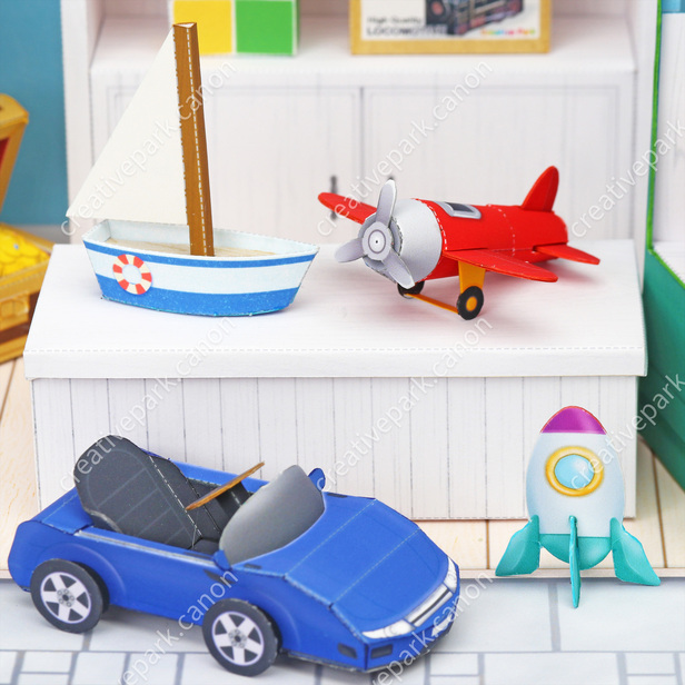 ミニチュアの世界（おもちゃ屋さん） - ミニチュアの世界 - おもちゃ