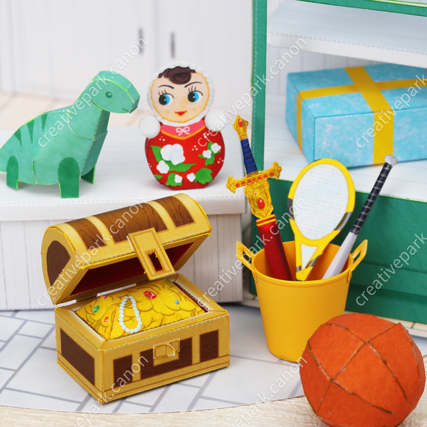 Miniature world (Bakery) - Miniature world - Toys - Paper Craft - Canon  Creative Park