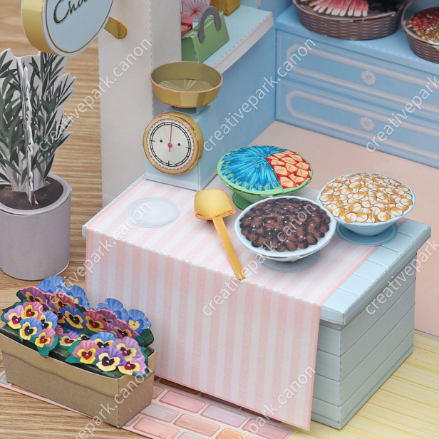 ミニチュアの世界（チョコレートショップ） - ミニチュアの世界