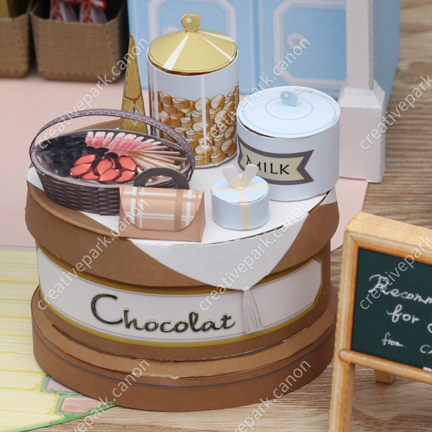 ミニチュア家具　ミニチュアスイーツショップ③ ミニチュアの世界（スイーツショップ） - ミニチュアの世界 - おもちゃ