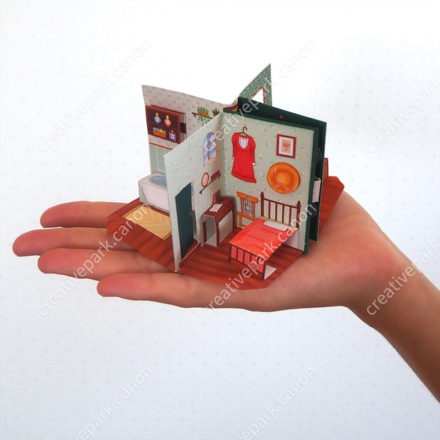 Maison tunnel (Le Petit Chaperon Rouge) - Monde miniature - Jouets -  Créations en papier - Canon Creative Park