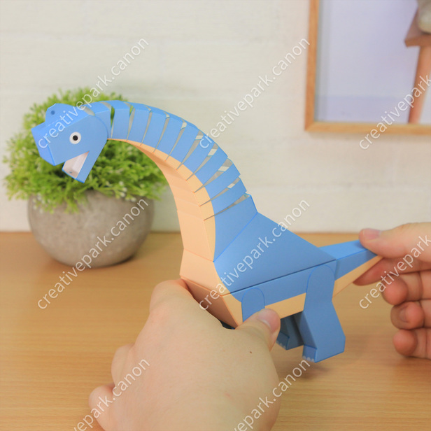 Tyrannosaurus (Moving toy) - Moving toy / Mechanical Toy - Toys - Paper  Craft - Canon Creative Park