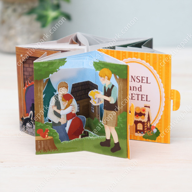 豆本（童話 / ヘンゼルとグレーテル） - ミニチュアの世界