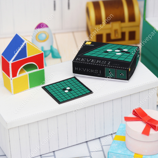 Miniature world (Café) - Play - Educational - Paper Craft - Canon