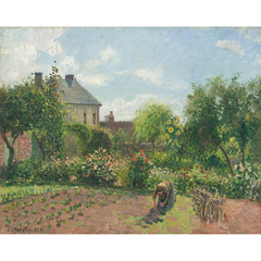 エラニーの芸術家の庭 - ピサロ - 西洋画 - 名画 - Canon Creative Park