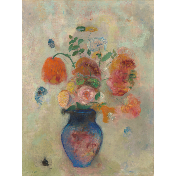 オデイロルドン版画タイトル。花瓶と花 オデイロルドン版画タイトル。花瓶と花 花瓶の花 | オディロン