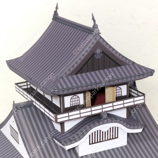 犬山城 - アジア・オセアニア - 建物 - ペーパークラフト - Canon