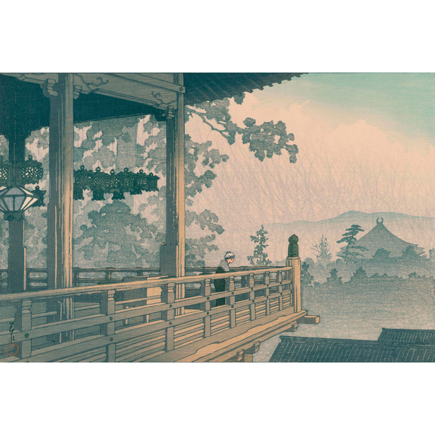 奈良二月堂 - 川瀬巴水 - 日本画 - 名画 - Canon Creative Park