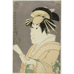 The actor Sanogawa Ichimatsu III as Onayo - Sharaku