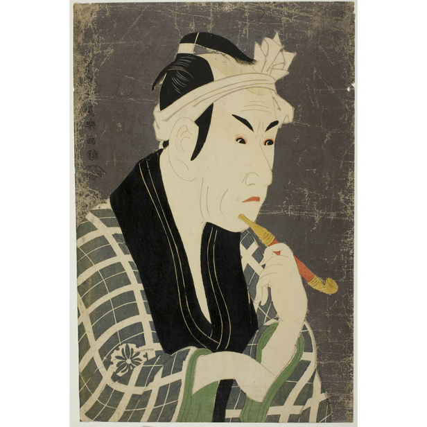四代目松本幸四郎の山谷の肴屋五郎兵衛 - 写楽 - 日本画 - 名画