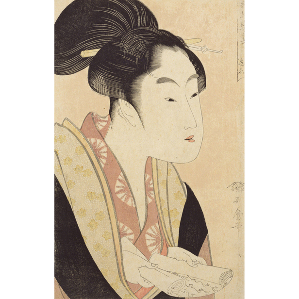歌撰戀之部・夜毎ニ逢恋 - 喜多川歌麿 - 日本画 - 名画 - Canon