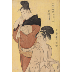 娘日時計・午ノ刻 - 喜多川歌麿 - 日本画 - 名画 - Canon Creative Park