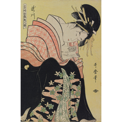 當時全盛美人揃・瀧川 - 喜多川歌麿 - 日本画 - 名画 - Canon Creative