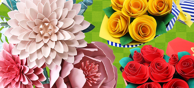 Pattern Paper (Flowers / Pastel) - Pattern Papers - Parts - Scrapbook -  Canon Creative Park