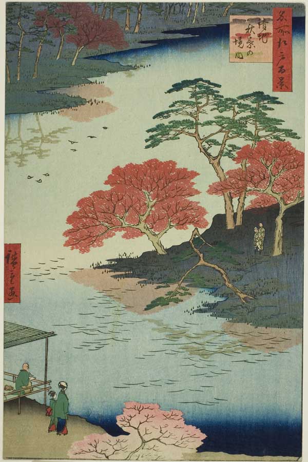 江戸百景 名所江戸百景（歌川広重）の全119作品を無料でダウンロード