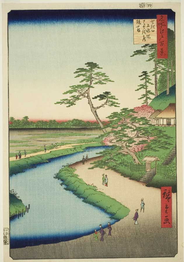 名所江戸百景（歌川広重）の全119作品を無料でダウンロード