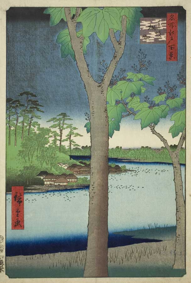 名所江戸百景（歌川広重）の全119作品を簡単に印刷